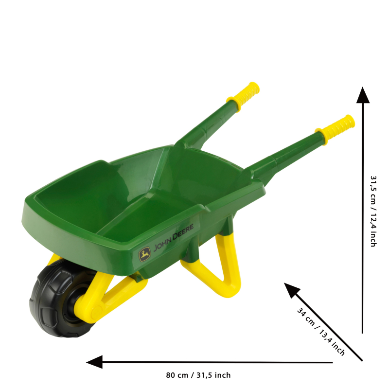 Klein 3952 Zestaw z taczką John Deere