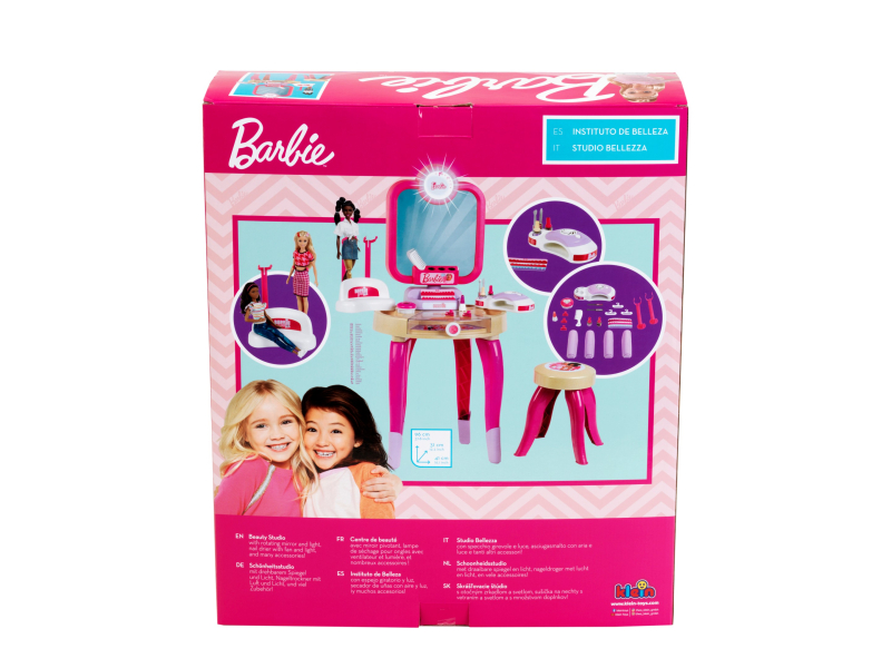 Klein 5721 Toaletka z suszarką do paznokci „Barbie”