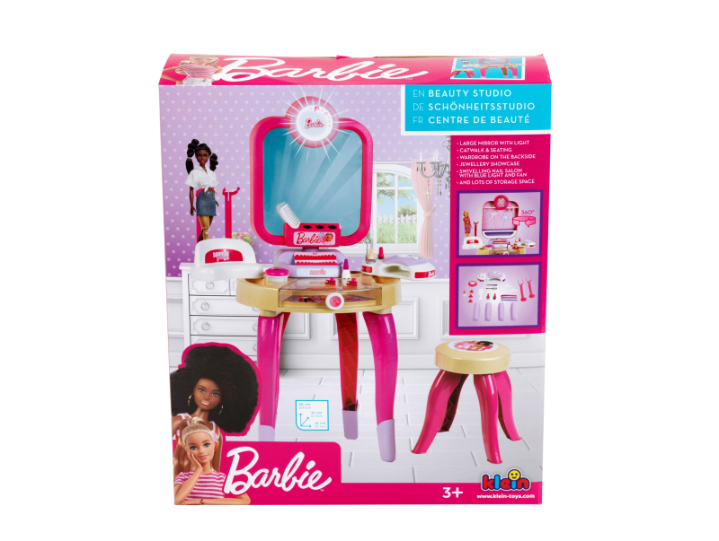 Klein 5721 Toaletka z suszarką do paznokci „Barbie”